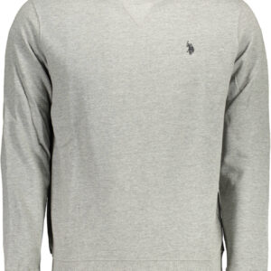 US POLO SWEATSHIRT WITHOUT ZIP GRAY MAN
