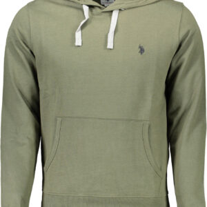 US POLO SWEATSHIRT WITHOUT ZIP MAN GREEN