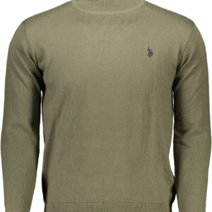 US POLO GREEN MEN'S SWEATER
