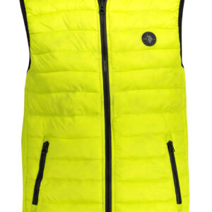 US YELLOW MEN'S SLEEVELESS POLO SHIRT