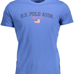 US POLO T-SHIRT SHORT SLEEVES MEN BLUE