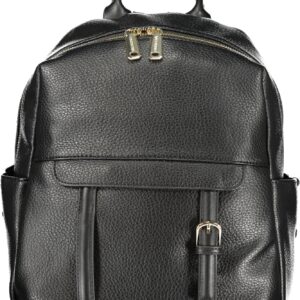 VALENTINO BAGS WOMEN'S BLACK BACKPACK