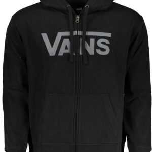 VANS MEN'S BLACK ZIP SWEATSHIRT