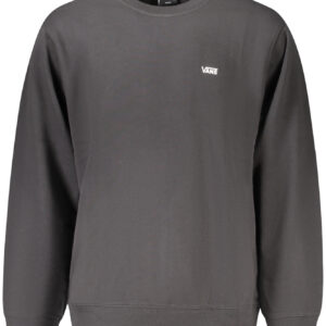 VANS MEN'S BLACK ZIP-UP SWEATSHIRT