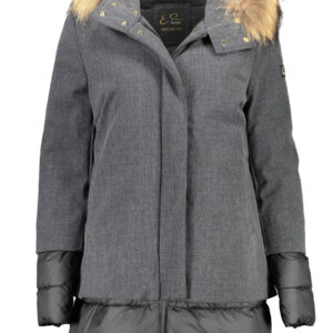 YES ZEE GRAY WOMAN DOWN JACKET