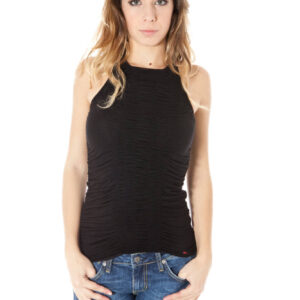 ZUELEMENTS WOMEN'S BLACK TANK TOP