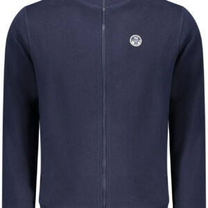 NORTH SAILS MEN'S BLUE ZIP-UP SWEATSHIRT