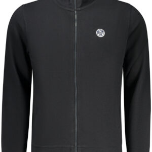 NORTH SAILS MEN'S BLACK ZIP-UP SWEATSHIRT