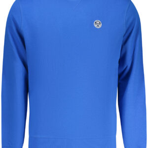 NORTH SAILS MEN'S BLUE ZIP-UP SWEATSHIRT