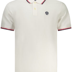 NORTH SAILS MEN'S SHORT-SLEEVE POLO SHIRT WHITE