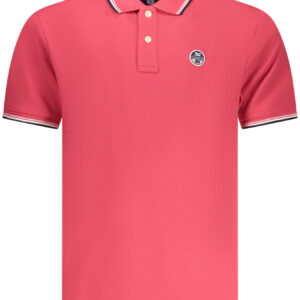 NORTH SAILS MEN'S SHORT-SLEEVED POLO SHIRT, RED