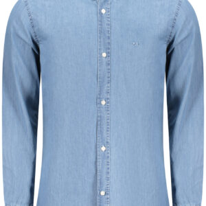 PEPE JEANS MEN'S LONG-SLEEVED SHIRT, BLUE