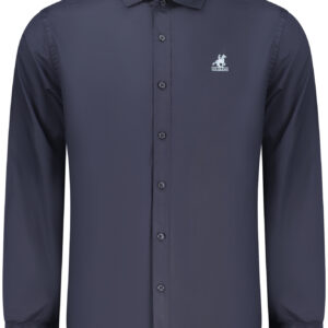 US GRAND MEN'S BLUE LONG-SLEEVED SHIRT