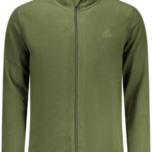 US GRAND MEN'S GREEN ZIP-UP SWEATSHIRT
