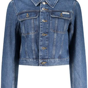 CALVIN KLEIN WOMEN'S BLUE DENIM JACKET