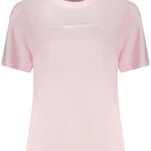 CALVIN KLEIN WOMEN'S SHORT-SLEEVE T-SHIRT PINK