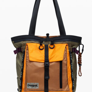 DESIGUAL WOMEN'S GREEN BACKPACK