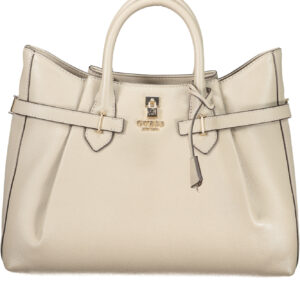 GUESS JEANS WOMEN'S BEIGE BAG