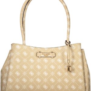 GUESS JEANS WOMEN'S BEIGE BAG