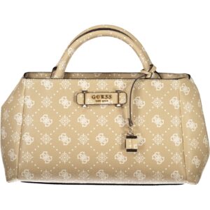 GUESS JEANS WOMEN'S BEIGE BAG