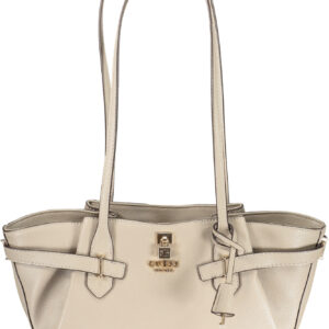 GUESS JEANS WOMEN'S BEIGE BAG