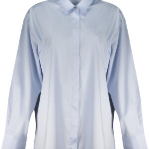 GUESS JEANS WOMEN'S LONG-SLEEVED SHIRT, BLUE