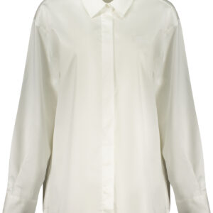 GUESS JEANS WOMEN'S LONG-SLEEVED SHIRT WHITE