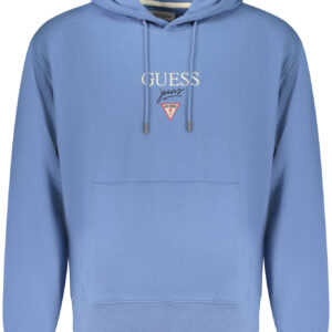 GUESS JEANS MEN'S ZIP-UP SWEATSHIRT, BLUE