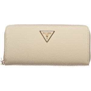GUESS JEANS WOMEN'S BEIGE WALLET
