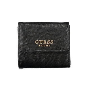GUESS JEANS WOMEN'S WALLET BLACK