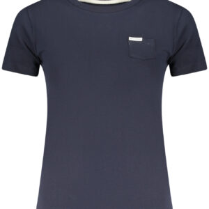 GUESS JEANS WOMEN'S SHORT SLEEVE T-SHIRT BLUE