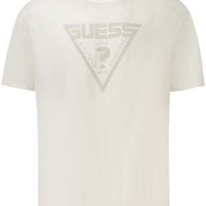 GUESS JEANS SHORT SLEEVE T-SHIRT MEN WHITE