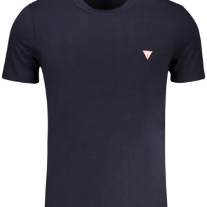 GUESS JEANS SHORT SLEEVE T-SHIRT MEN BLUE
