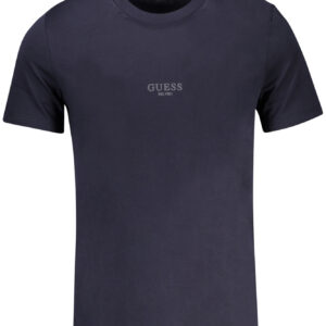 GUESS JEANS SHORT SLEEVE T-SHIRT MEN BLUE