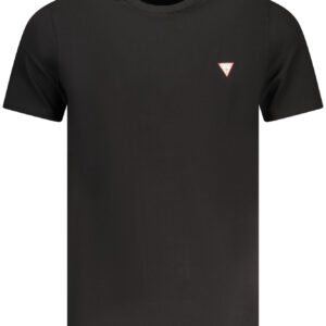 GUESS JEANS MEN'S SHORT-SLEEVED T-SHIRT BLACK