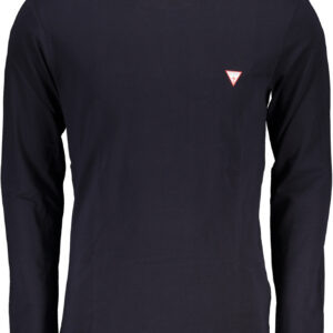 GUESS JEANS MEN'S LONG SLEEVE T-SHIRT BLUE