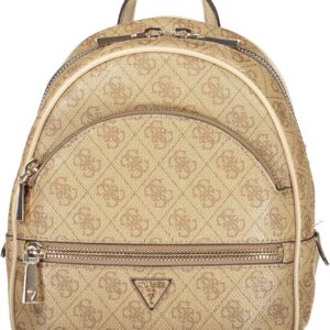 GUESS JEANS WOMEN'S BEIGE BACKPACK
