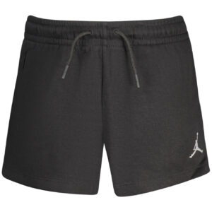JORDAN SHORT PANTS FOR GIRLS, BLACK
