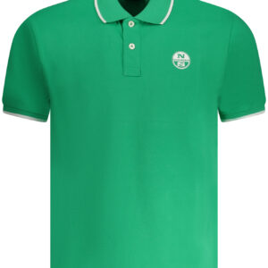NORTH SAILS MEN'S SHORT-SLEEVED POLO SHIRT, GREEN