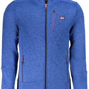 NORWAY 1963 MEN'S BLUE ZIP-UP SWEATSHIRT