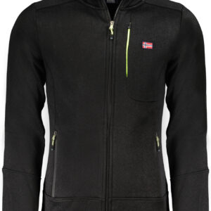 NORWAY 1963 MEN'S BLACK ZIP-UP SWEATSHIRT