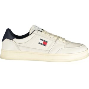 TOMMY HILFIGER MEN'S WHITE SPORTS SHOES