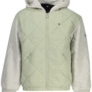 TOMMY HILFIGER KIDS' GREEN JACKET