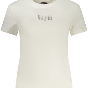 TOMMY HILFIGER WOMEN'S SHORT-SLEEVE T-SHIRT WHITE