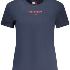 TOMMY HILFIGER WOMEN'S SHORT-SLEEVE T-SHIRT, BLUE