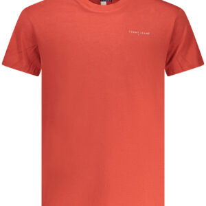 TOMMY HILFIGER MEN'S SHORT-SLEEVED T-SHIRT, RED