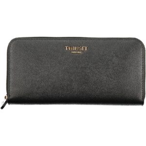 TWINSET WOMEN'S BLACK WALLET