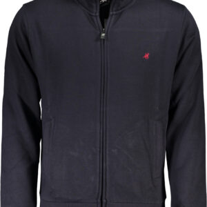 US GRAND MEN'S BLUE ZIP-UP SWEATSHIRT