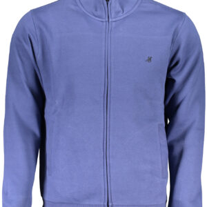 US GRAND MEN'S BLUE ZIP-UP SWEATSHIRT