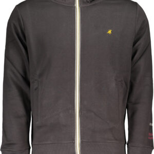 US GRAND MEN'S GRAY ZIP-UP SWEATSHIRT